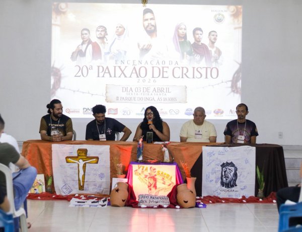 Evento A Paixão de Cristo lança 20ª edição durante coletiva em Manacapuru